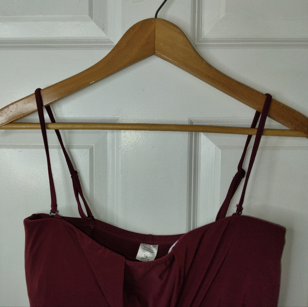 New Venus Slimming Bandeau One Piece Swimsuit Plus Size 16 - Picture 6 of 13